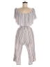 Elan Stripes White Romper Size M - photo 1