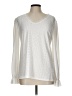 Unbranded 100% Polyester Ivory Long Sleeve Blouse Size L - photo 1
