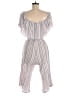 Elan Stripes White Romper Size M - photo 2