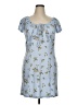 No Comment Blue Casual Dress Size 1X - photo 1