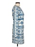 Unbranded Print Blue Casual Dress Size M - photo 4