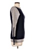 Patty Boutik Color Block Gray Pullover Sweater Size L - photo 4