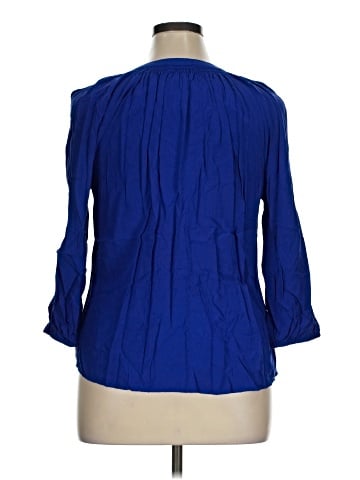 Crown & Ivy 3/4 Sleeve Blouse (view 2)
