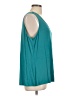 MULTIPLES Teal Sleeveless T-Shirt Size 1X - photo 4