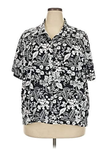 Shenanigans Short Sleeve Blouse (view 1)