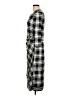 Cato Plaid Black Casual Dress Size L - photo 5