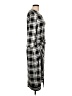 Cato Plaid Black Casual Dress Size L - photo 4