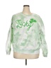 Wound Up Tie-dye Green Sweatshirt Size 3X - photo 1
