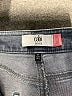 CAbi Chevron-herringbone Gray Jeans Size 6 - photo 4