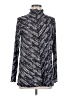 Logo Layers Silver Long Sleeve Turtleneck Size M - photo 1