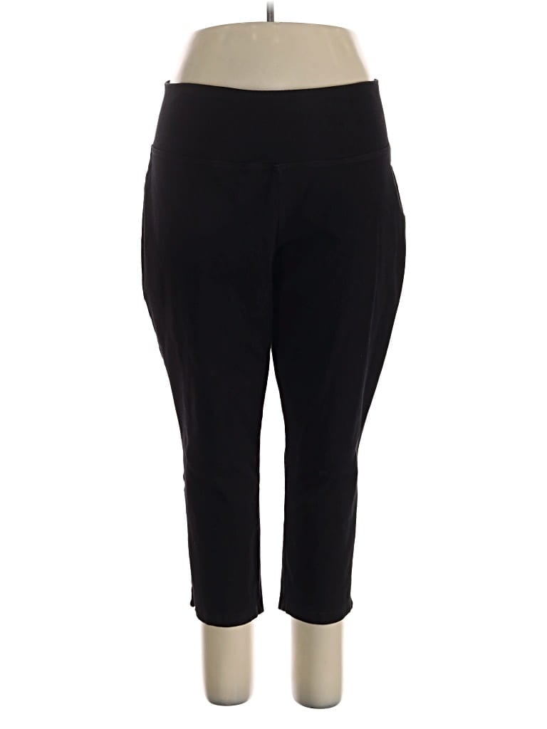 Pre-owned Women With Control Active Pants In Black