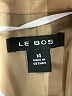 Le Bos 100% Polyester Tan Blazer Size 14 - photo 6