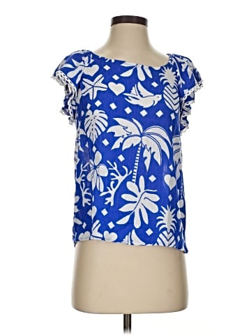 Christian Siriano New York Short Sleeve Blouse (view 1)