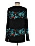 Ann Taylor LOFT 100% Polyester Teal Long Sleeve Blouse Size S - photo 2