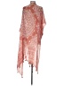 Breezy Lane Orange Burgundy Kimono Size 0 - Sm - photo 2