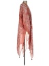 Breezy Lane Orange Burgundy Kimono Size 0 - Sm - photo 4