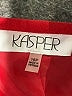 Kasper Solid Red Formal Skirt Size 16 Petite - photo 4