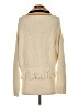 Wild Flower 100% Acrylic Color Block Ivory Pullover Sweater Size XS - photo 2