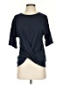 Zella Blue Short Sleeve Top Size XS - photo 1
