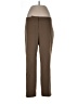 Ellen Tracy Solid Brown Casual Pants Size 10 - photo 1