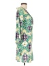 Unbranded Print Green Cocktail Dress Size S - photo 4