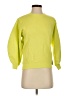 AGOLDE 100% Cotton Solid Yellow Sweatshirt Size XS - photo 1