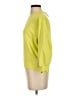 AGOLDE 100% Cotton Solid Yellow Sweatshirt Size XS - photo 5