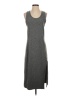 Fabletics Solid Gray Casual Dress Size S - photo 1