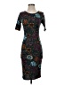 Lularoe Graphic Teal Cocktail Dress Size XXS - photo 1