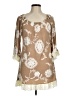 Honeyme Tan 3/4 Sleeve Blouse Size M - photo 1