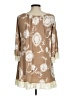 Honeyme Tan 3/4 Sleeve Blouse Size M - photo 2