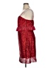 Saylor 100% Polyester Red Cocktail Dress Size 1X - photo 5