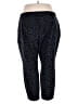 Lane Bryant Animal Print Black Active Pants Size 26 - photo 2