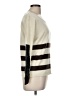 Jamison Color Block Ivory Wool Pullover Sweater Size M - photo 4