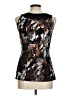 DressBarn Brown Sleeveless Blouse Size 6 - photo 2