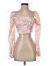 Shein Pink 3/4 Sleeve Blouse Size 4 - photo 1