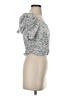 Slate & Willow 100% Rayon Blue Short Sleeve Top Size XS - photo 4
