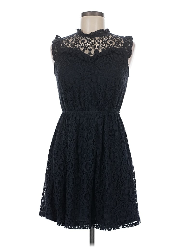 Pre-owned Monteau Cocktail Dress In Black