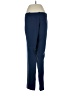 J.Crew Collection 100% Polyester Solid Blue Track Pants Size 0 - photo 2