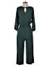 Gap Solid Green Jumpsuit Size S - photo 2