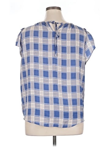LC Lauren Conrad Short Sleeve Blouse (view 2)