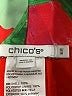 Chico's 100% Polyester Tropical Orange Kimono Size M - photo 6