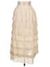 And Now This 100% Polyester Ivory Formal Skirt Size M - photo 2