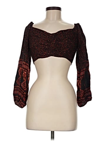 Olivaceous 3/4 Sleeve Blouse (view 1)