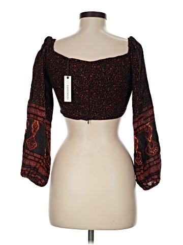 Olivaceous 3/4 Sleeve Blouse (view 2)