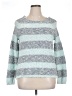 Mudd Stripes Silver Pullover Sweater Size XL - photo 1
