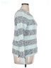 Mudd Stripes Silver Pullover Sweater Size XL - photo 4