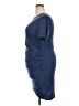 In'Voland Solid Blue Casual Dress Size 18 - photo 5