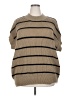 Unbranded Tan 3/4 Sleeve Top Size 3X - photo 1