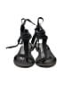 Free People 100% Leather Black Gray Sandals Size EU 39 - photo 2